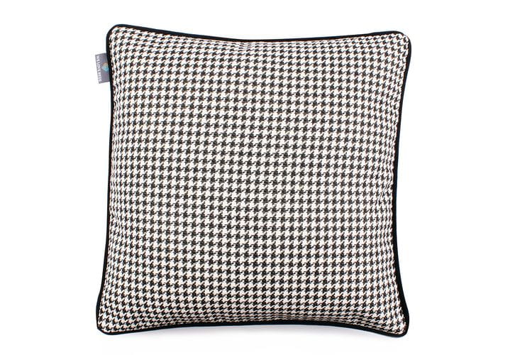 Poduszka Dekoracyjna Check Black