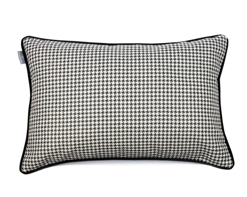 Poduszka Dekoracyjna Check Black 40x60cm
